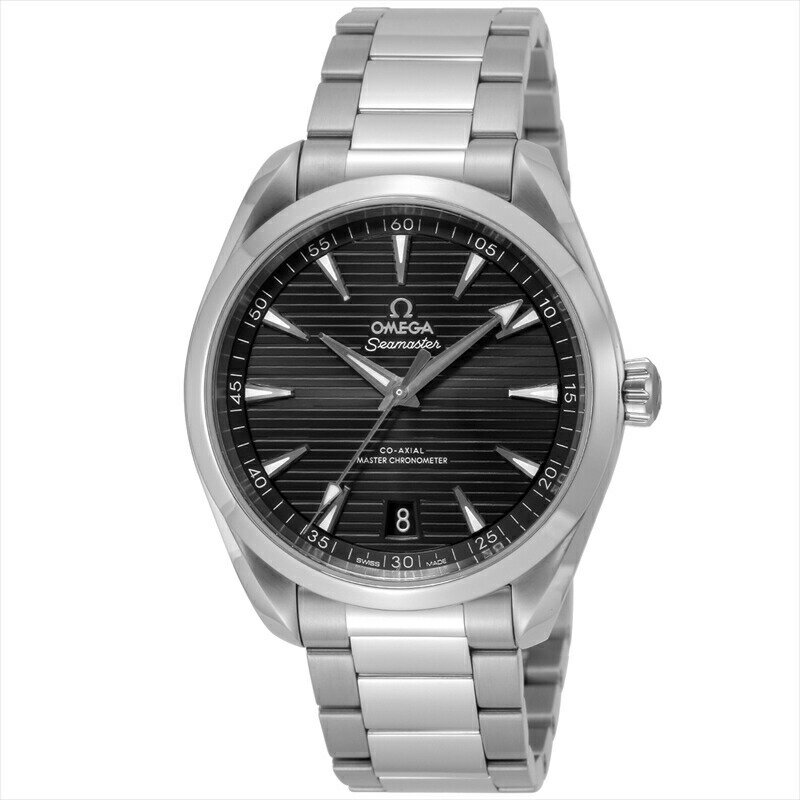 オメガ OMEGA 腕時計 メンズ SEAMASTER AQUA TERRA シーマスター アクアテラ 150M防水 ブラック 220.10.41.21.01.001