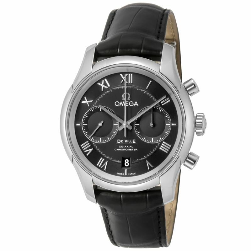 オメガ OMEGA 腕時計 メンズ De Ville デ・ヴィル ブラック