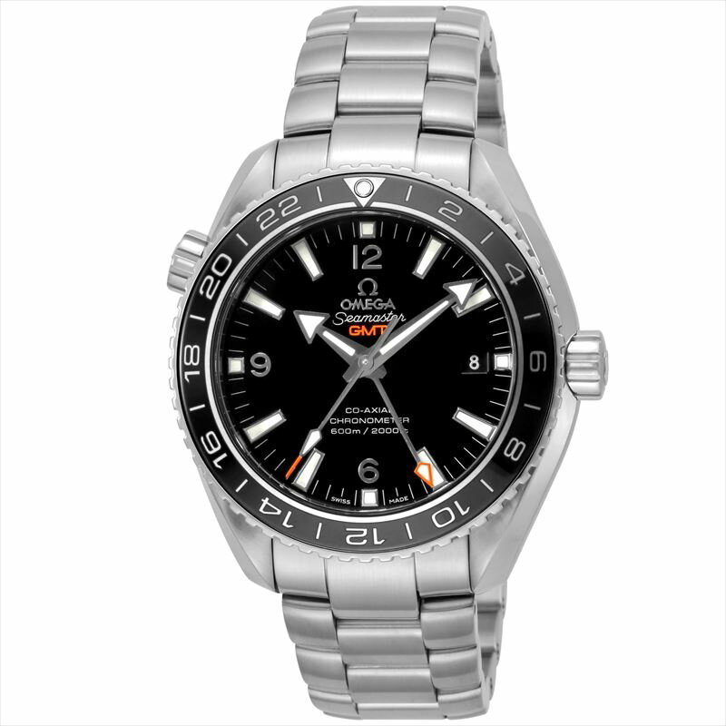 シーマスター オメガ OMEGA 腕時計 メンズ SEAMASTER PLANET OCEAN シーマスター プラネットオーシャン 600M防水 ブラック 232.30.44.22.01.001