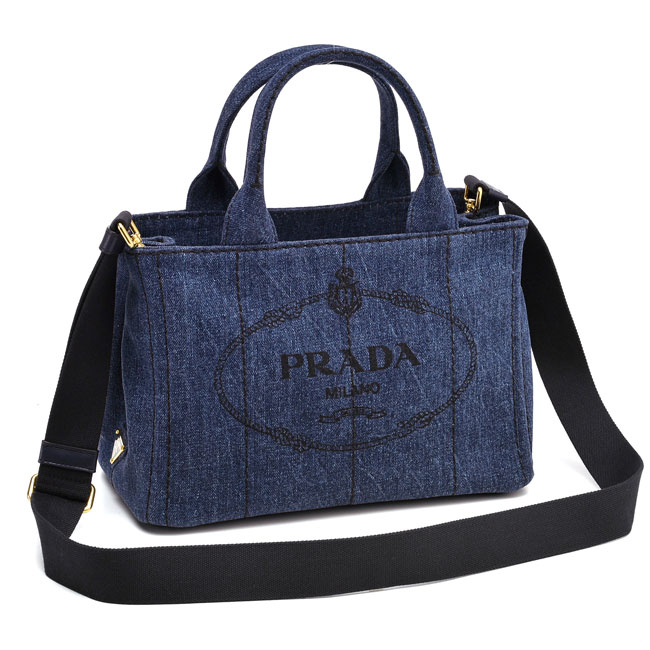 【期間限定セール】プラダ PRADA ハンドバッグ ブルー 1BG439