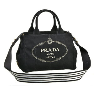 ڴָꥻۥץ PRADA ϥɥХå 2way CANAPA-ROO 1BG439 NERO/TALCO