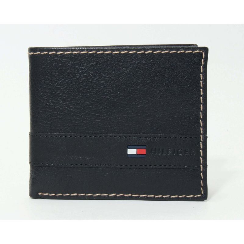 トミー ヒルフィガー TOMMY HILFIGER 二つ折財布 31TL-25X019 BK