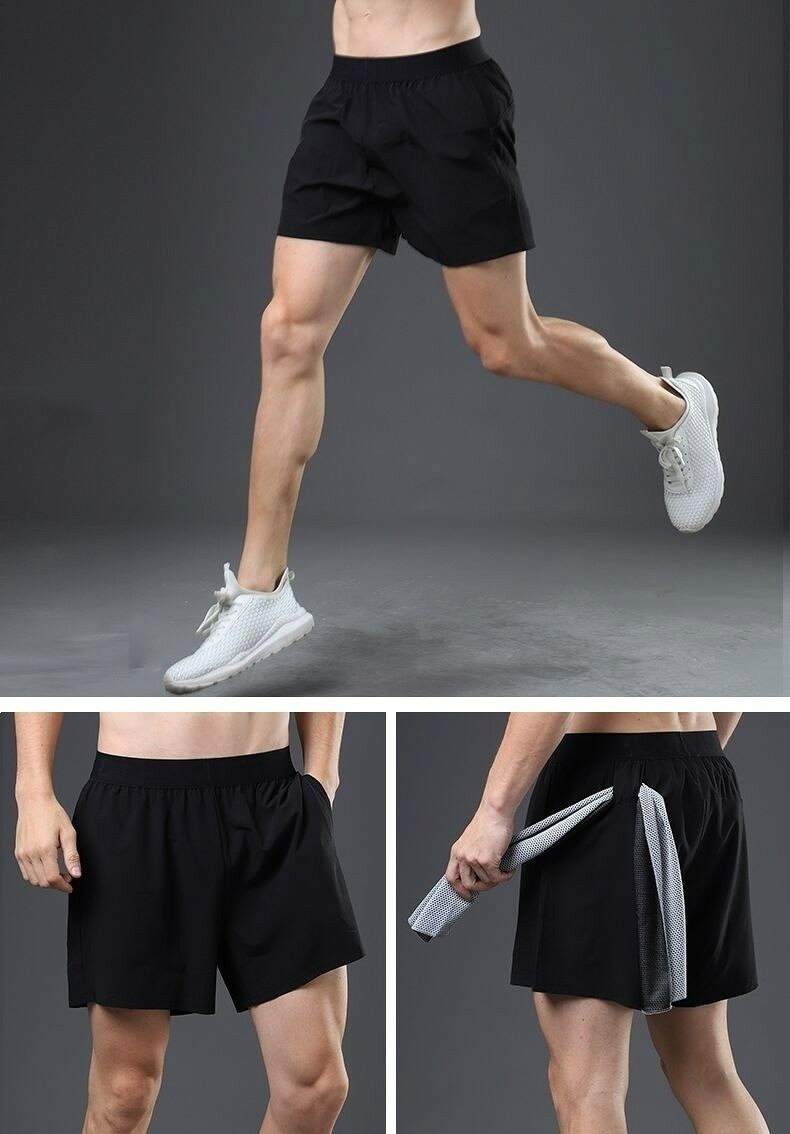 スポーツウェア ハーフパンツ ショートパンツ ループ付き ポケット付き メンズ 男...