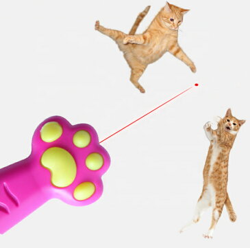 猫 おもちゃ レーザーポインター LEDライト 猫じゃらし ねこ ネコ 玩具 運動不足 ストレス解消 USB充電式