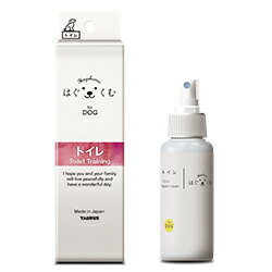 楽天ハピポート　楽天市場店トーラス はぐくむ for DOG トイレ 100ml 犬 しつけ スプレー しつけ剤 トレーニング おしっこ 尿 消臭 ペットグッズ しつけグッズ 犬用 ドッグ 学習 日本製