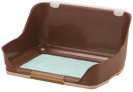 ボンビアルコン しつけるウォールトレー M レギュラー 犬 トイレトレー トイレ 小型犬 中型犬 男の子 トイレトレーニング しつけ 躾 トイトレ アイボリー