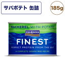 フィッシュ4 ドッグ サバポテト 缶詰 185g 犬 ドッグフード 一般食 犬用 ウエットフード 魚 鯖 じゃがいも オメガ3