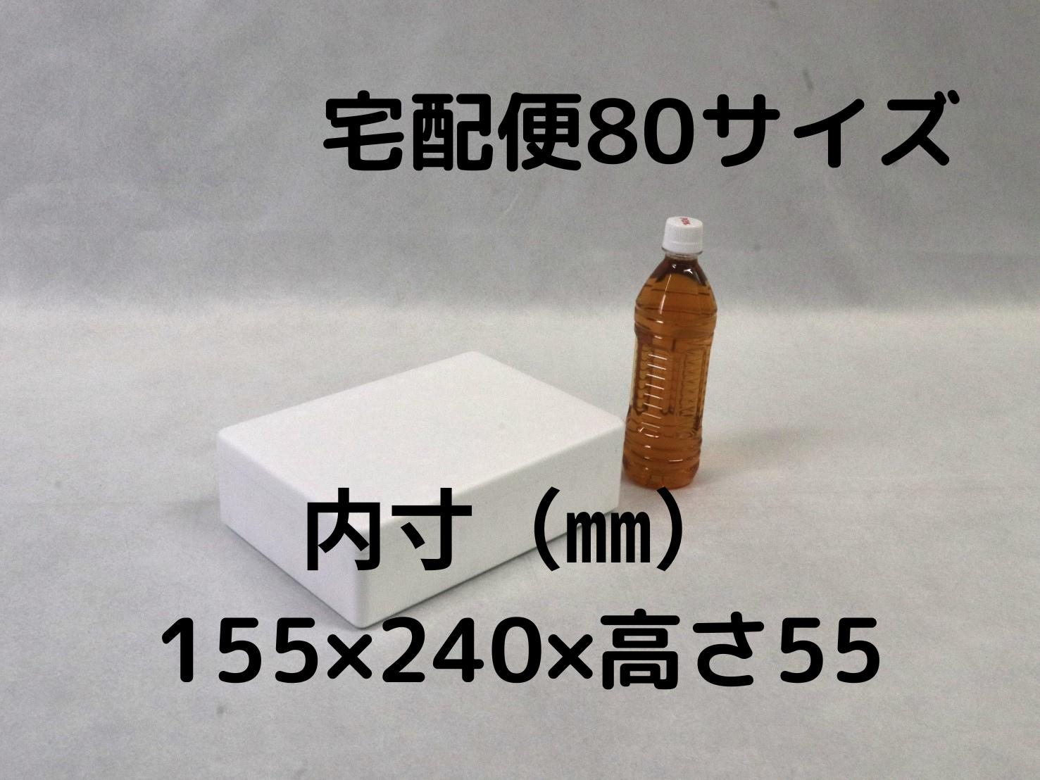 発泡スチロール容器 発砲スチロール ギフト 贈答用 小さい 小箱 保冷箱 クーラーボックス 宅配便80サイズ 保冷 保温 ふたつき 軽量 収納 小物入れ 【HB-2N (弁当箱)】（ 幅18.5cm 奥行27cm 高さ7.6cm )