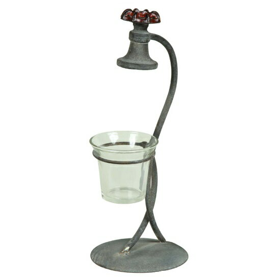 【東洋石創】キャンドルスタンド【W13.0×D13.0×H33.0】【81261】ロウソク立て 照明 灯り ガーデニング..