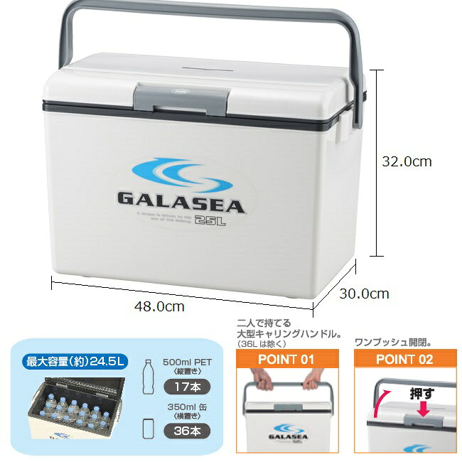 【サンイデア】レジャークーラー【ギャラシー 24.5L】クーラーバッグ クーラーボックス 保冷バッグ【GALASEA】通販格安セール情報 楽天 通販
