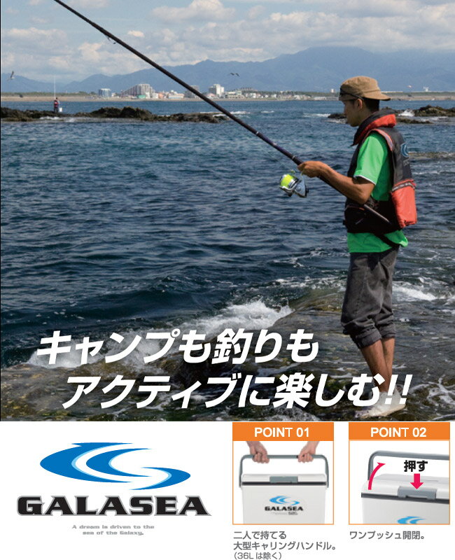 【サンイデア】レジャークーラー【ギャラシー 36L】クーラーバッグ クーラーボックス 保冷バッグ【GALASEA】通販格安セール情報 楽天 通販