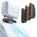HapiChil 2way ヘッドレストファン 車 扇風機 車用扇風機 座席ファン カークーラー USB給電 3段階調整 k-018