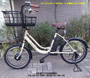 電動アシスト自転車 ビューピッコリーノ カスタム ペット乗せ仕様 20型 5.8Ah/8.5Ah ASWL20KD 変速無し 丸石サイクル 自社便エリア送料無料...