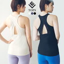 【1000円offクーポン】レディース ヨガ トップス ヨガウェア フィットネスウェア カップ付き メッシュ ホットヨガ タンクトップ ロング丈 体系カバー ス...