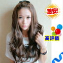 【ハーフウィッグ】パーマロング 耐熱仕様 wig つけ毛 かつら ハーフウィッグ