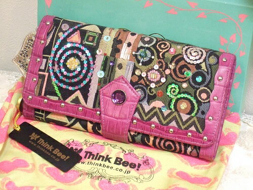 Think Bee! シンクビー 長財布：クリムトスペシャル（ブラック） 【HLS_DU】のサムネイル