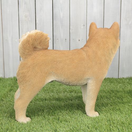 柴犬（親）ガーデニング 犬 置物 インテリア 動物 オブジェ 子犬
