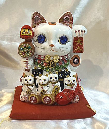楽天市場】キラキラ招き猫の通販