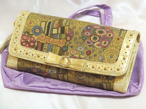 Think Bee! シンクビー 長財布：ゴールデンクリムト 【HLS_DU】のサムネイル