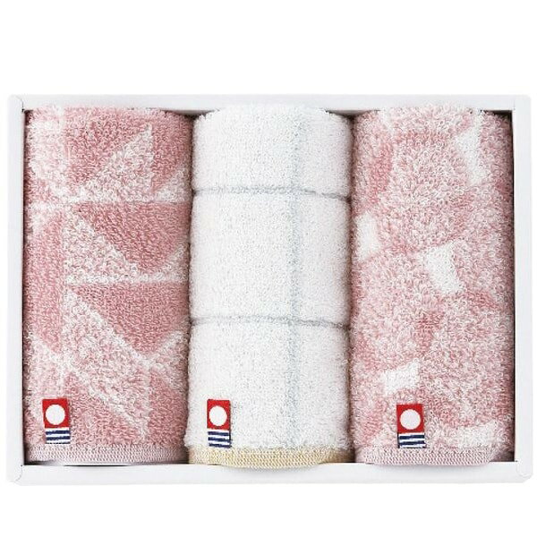 内祝い お返し 今治タオル お歳暮 冬ギフト ギフト ミニタオル 3枚 セット 詰め合わせ プッチ ピンク 北欧風 幾何学模様 おしゃれ かわいい 高品質 日本製 出産内祝い 結婚内祝い 結婚祝い 出産祝い 引き出物 香典返し 快気祝い お祝い返し お礼 22709-48015-109