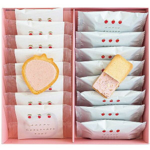 お歳暮 送料無料 スイーツ ギフト お菓子 洋菓子 苺のワルツ 2種 M セット 詰め合わせ 焼き菓子 タルト クッキー あまおういちご チョコレート お取り寄...