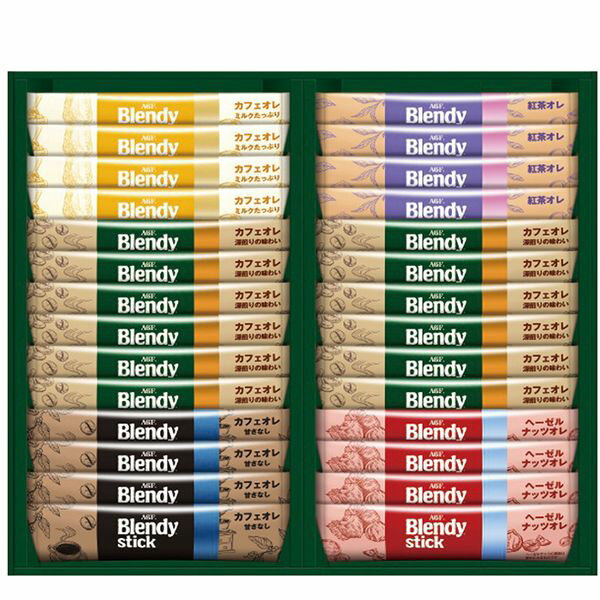 お歳暮 送料無料 コーヒー 珈琲 ギフト AGF ブレンディ インスタント スティック カフェオレ 紅茶オレ セット 詰め合わせ 個包装 飲料 グルメ 食品 御歳暮 2025 お歳暮ギフト 贈り物 お返し 挨拶 お礼 会社 ランキング 人気 おすすめ BST-20A