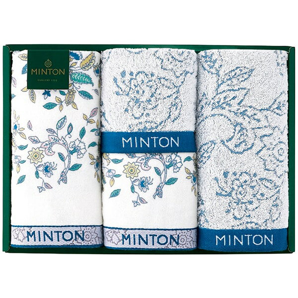 Rakuten - 内祝い お返し ミントン MINTON タオル 母の日 ギフト 送料無料 フェイスタオル ウォッシュタオル セット 詰め合わせ 英国 ブランド おしゃれ 高品質 出産内祝い 結婚内祝い 結婚祝い 出産祝い 香典返し 快気祝い お礼 05-3469400