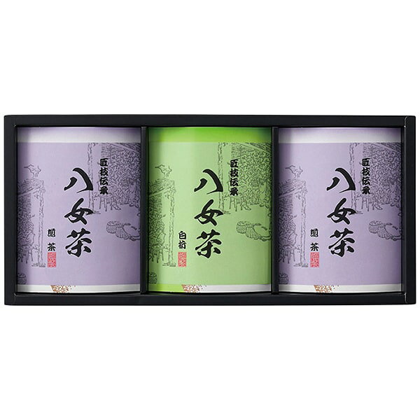 ●商品名/八女茶 煎茶 白折茶 3個 詰め合わせ SG-40●商品内容/八女茶50g(煎茶×2、白折茶×1)●箱サイズ/約40.4×4×18.7cm●重量/約398g●賞味期限/製造日より常温約540日●生産国/日本福岡県八女地方の茶栽培に適した八女茶を、遠赤外線で焙煎し、濃くと味・香・色を兼ね備えたお茶に仕上げました。全国でも評価の高い九州を代表するお茶です。※メーカー都合により、デザイン・内容等が変更になる場合がございます。