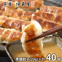 内祝い 内祝 お返し 送料無料 惣菜 中華 点心 ギフト 詰め合わせ 伊東屋 オリジナル 黒豚餃子 計40個 セット お取り寄せ 出産内祝い 結婚内祝い 祝い 引き出物 香典返し 快気祝い お祝い返し 引越し 挨拶 お礼 母の日 プレゼント ははの日 メーカー直送 【代引不可】 KGS-30