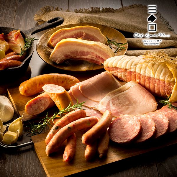 内祝い 内祝 お返し 送料無料 ハム お歳暮 冬ギフト ギフト 北海道 手作りロースハム ボロニアソーセー..