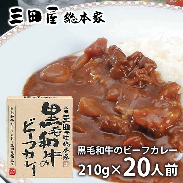 内祝い 内祝 お返し メーカー直送 送料無料 惣菜 ギフト 黒毛和牛のビーフカレー 20食 セット 詰め合わせ 三田屋総本家 出産内祝い 結婚内祝い 結婚祝い 出産祝い 引き出物 香典返し 快気祝い お祝い返し 引越し 挨拶 お礼 父の日 プレゼント ははの日 【代引不可】