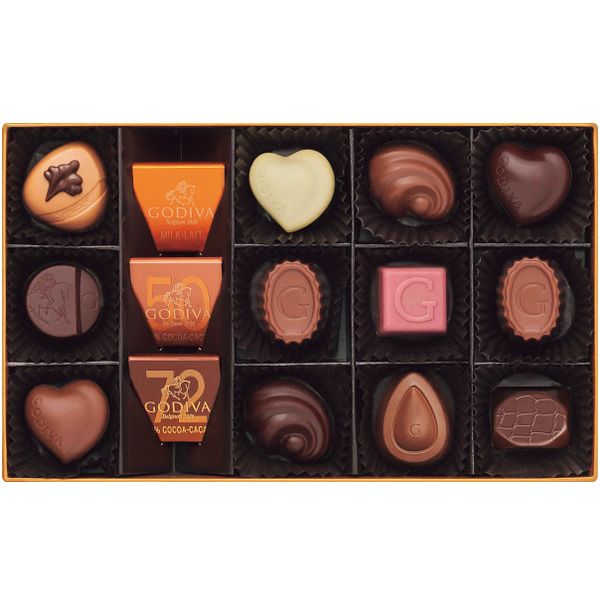 お歳暮 送料無料 ゴディバ スイーツ ギフト お菓子 チョコレート ハートオブゴールドコレクション 15粒 セット 詰め合わせ 高級 個包装 食品 グルメ 食べ物 御歳暮 2025 お歳暮ギフト 贈り物 お返し 挨拶 お礼 会社 ランキング 人気 おすすめ 209848(4)