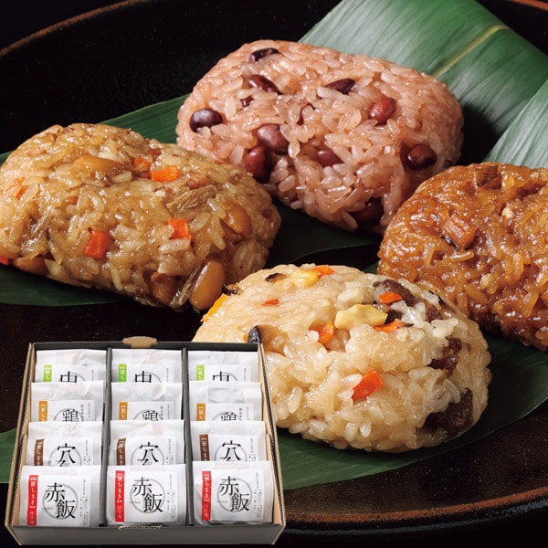 お歳暮 送料無料 惣菜 ギフト ちまき 笹ちまき 赤飯 4種 12個 国産 もち米 セット 詰め合わせ ごはん 米 おにぎり 点心 中華 レンジ調理 食品 グルメ 食べ物 御歳暮 2025 お歳暮ギフト 贈り物 お返し 挨拶 お礼 会社 ランキング 人気 おすすめ