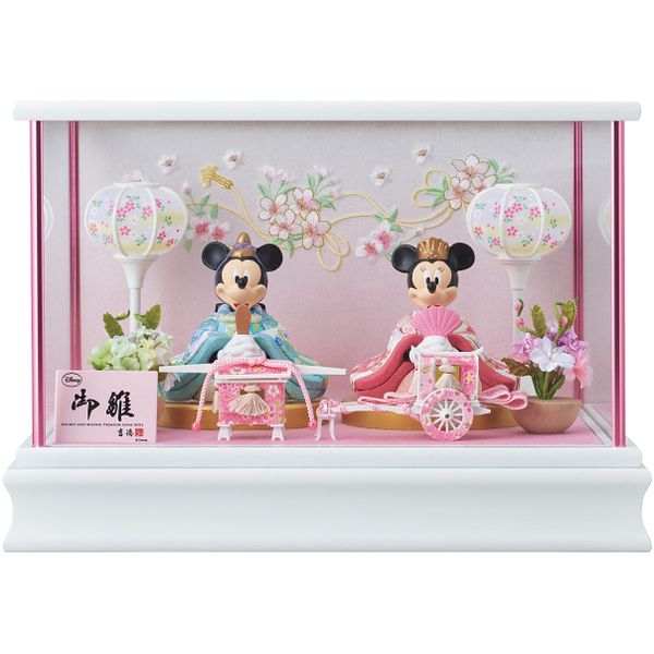 内祝い お返し 送料無料 ディズニー グッズ おもちゃ ギフト 季節玩具 ひな人形 雛人形 親王 ケ ...