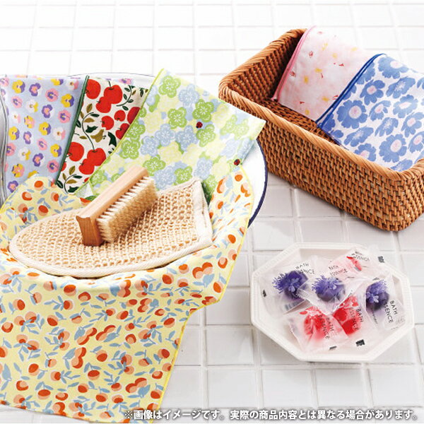 入浴剤 プチギフト バスグッズ バスエッセンス ハンカチ おふろはん セット 詰め合わせ 癒しグッズ おしゃれ かわいい 日用品 繊維雑貨 粗品 お配り 退職 お礼 お返し コンペ 景品 販促品 引越し 挨拶 プレゼント THOH-N607 【のし・包装不可】