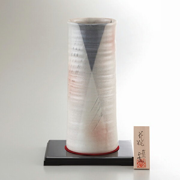 内祝い お返し 送料無料 花 お歳暮 冬ギフト ギフト 花瓶 花器 美濃焼 手描工房 10号円筒型 陶器 伝統工芸 焼物 焼き物 フラワースタンド インテリア 雑貨 出産内祝い 結婚内祝い 結婚祝い 出産祝い 引き出物 香典返し お祝い返し 引越し 挨拶 お礼 プレゼント YJ15-04
