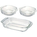 内祝い お返し ハリオ キッチン用品 調理器具 ギフト 耐熱皿 HARIO 耐熱ガラス製トースター皿 3個 セット 詰め合わせ 日用品 雑貨 出産内祝い 結婚内...