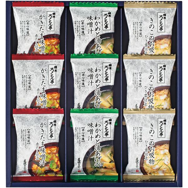内祝い お返し 惣菜 ギフト 即席みそ汁 味噌汁ろくさん亭 道場六三郎 フリーズドライ セット 詰め合わせ 食品 グルメ 食べ物 インスタント 出産内祝い 結婚内祝い 結婚祝い 出産祝い 引き出物 香典返し お祝い返し 引越し 挨拶 お礼 プレゼント MG-15