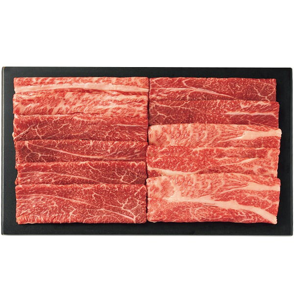 ※メーカー直送品の為、代金引換便はご利用いただけません。また、他の商品との同梱はお受け出来ません。※のし・包装・メッセージカード等、当店のギフトオプションは全てご利用いただけません。※メーカーからの出荷連絡が当店に入り次第、発送確認のメールを送信いたしますため、商品発送とメールが前後する場合がございます。予めご了承下さい。※北海道・沖縄・離島地域への発送は出来ません。●商品名/Food Art Gift 「暁」 東西和牛食べ比べ 計600g●商品内容/兵庫県産神戸牛バラカルビ140g、山形県産米沢牛赤身肩肉230g、兵庫県産三田和牛肩ロース230g●箱サイズ/約30×22×11.3cm●重量/約640g●賞味期限/冷凍保存60日●アレルゲン/牛肉●原産国または加工地/加工地:日本悠久の味わいを食べ比べ※メーカー都合により、デザイン・内容等が変更になる場合がございます。