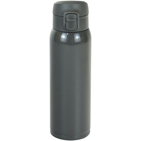 内祝い お返し 送料無料 食器 お歳暮 ギフト 水筒 魔法瓶 ワンタッチ栓 マグボトル モテコ ステンレンスボトル グレー 500ml シンプル おしゃれ 出産内祝い 結婚内祝い 結婚祝い 出産祝い 引き出物 香典返し 快気祝い お祝い返し 引越し 挨拶 お礼 RH-1675