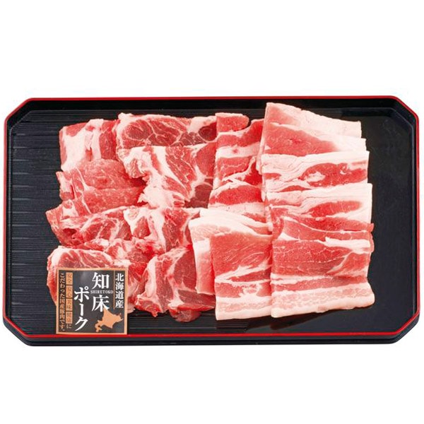 内祝い お返し 送料無料 豚肉 国産豚 お中元 夏ギフト ギフト 知床ポーク 焼肉 400g セット詰め合わせ 上質 お取り寄せ グルメ 食品 食..