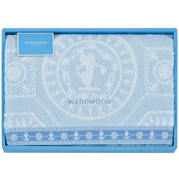 内祝い お返し ウェッジウッド タオル お中元 夏ギフト ギフト バスタオル 1枚 ジャスパー パステルカラー ブルー 水色 人気 ブランド おしゃれ 高級 出産内祝い 結婚内祝い 結婚祝い 出産祝い 引き出物 香典返し 快気祝い お祝い返し 引越し 挨拶 お礼 TT84300606