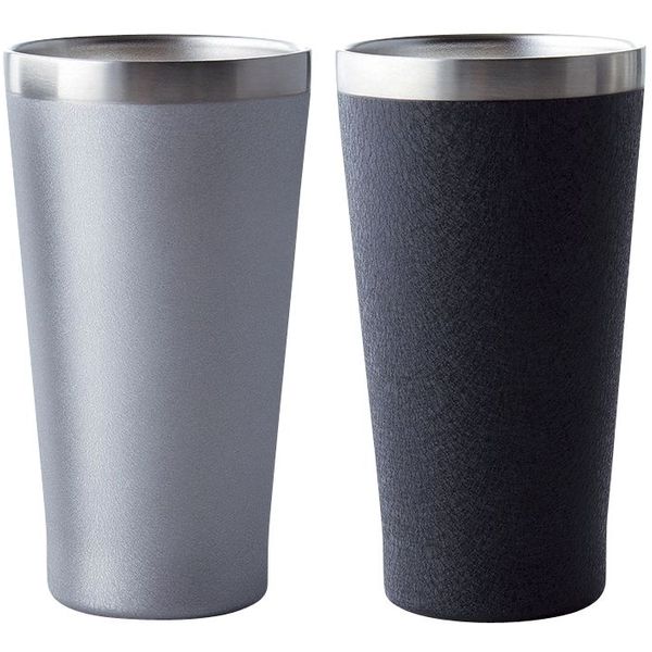 Rakuten - 食器 母の日 ギフト サーモタンブラー タンブラー マット ペア セット 詰め合わせ リュクス ステンレス 二重構造 真空断熱 保温 保冷 内祝い お返し 出産内祝い 結婚内祝い 結婚祝い 出産祝い 香典返し 快気祝い お祝い返し 引越し 挨拶 お礼 プレゼント 52104