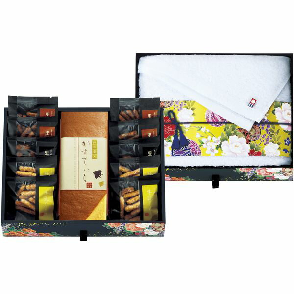 スイーツ ギフト お菓子 和菓子 和三盆糖入 カステラ ほまれ かりんとう 今治タオル セット 詰め合わせ 高級 贈答 食品 内祝い お返し 出産内祝い 結婚内祝い 結婚祝い 出産祝い 香典返し 快気祝い お祝い返し 引越し 挨拶 お礼 プレゼント 送料無料 HMKF-EJ4
