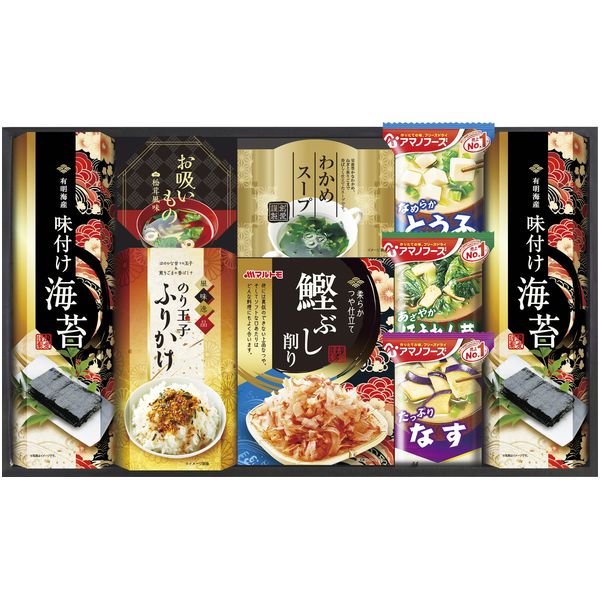 惣菜 母の日 ギフト アマノフーズ フリーズドライ 即席みそ汁 味噌汁 吸い物 セット 詰め合わせ 味付け海苔 食卓 食品 保存食 常温 内祝い お返し 出産内祝い 結婚内祝い 結婚祝い 出産祝い 香典返し 快気祝い お祝い返し 引越し 挨拶 お礼 プレゼント AMS-35