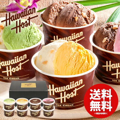 アイスクリーム スイーツ ギフト 送料無料 ハワイアンホースト マカダミアナッツチョコアイス 8個入 AH-HS (メーカー直送 詰め合わせ ギフトセット) 内祝い 内祝 お返し 出産内祝い 結婚内祝い 出産 結婚 快気 プレゼント 食品 食べ物 入学 卒業