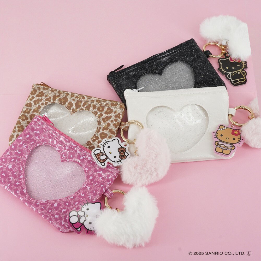 ハローキティ ハート窓付きポーチ(ギャルシリーズ)のサムネイル