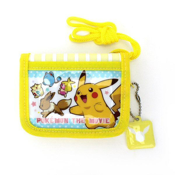 [ゆうパケット可]劇場版ポケットモンスター みんなの物語 RFウォレット 黄 イエロー 財布 グッズ ポケモン 男の子 キッズ 任天堂 PM-2603