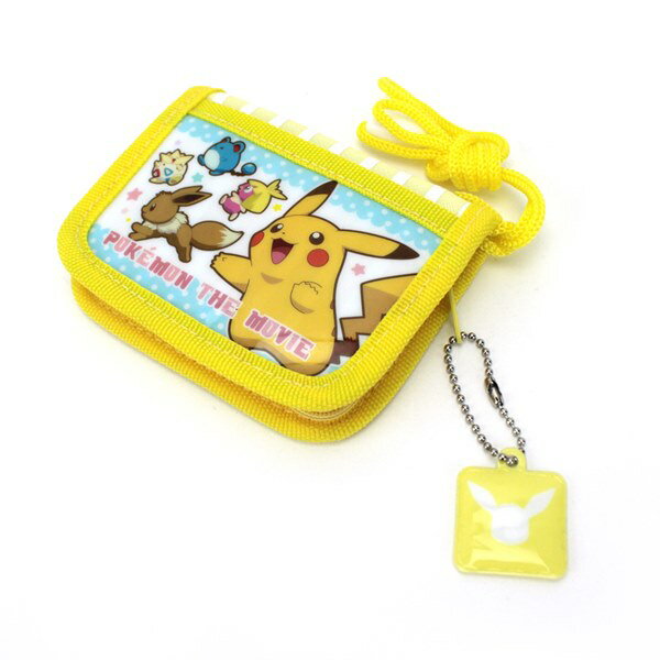 [ゆうパケット可]劇場版ポケットモンスター みんなの物語 RFウォレット 黄 イエロー 財布 グッズ ポケモン 男の子 キッズ 任天堂 PM-2603