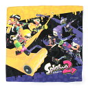 スプラトゥーン2 ランチクロス (イエロー パープル柄) 給食 ナフキン キャラクター ゲーム イカ キッズ グッズ 子供 入園 入学 Nintendo 任天堂 ニンテンドウ SPT-605 M便 1/20